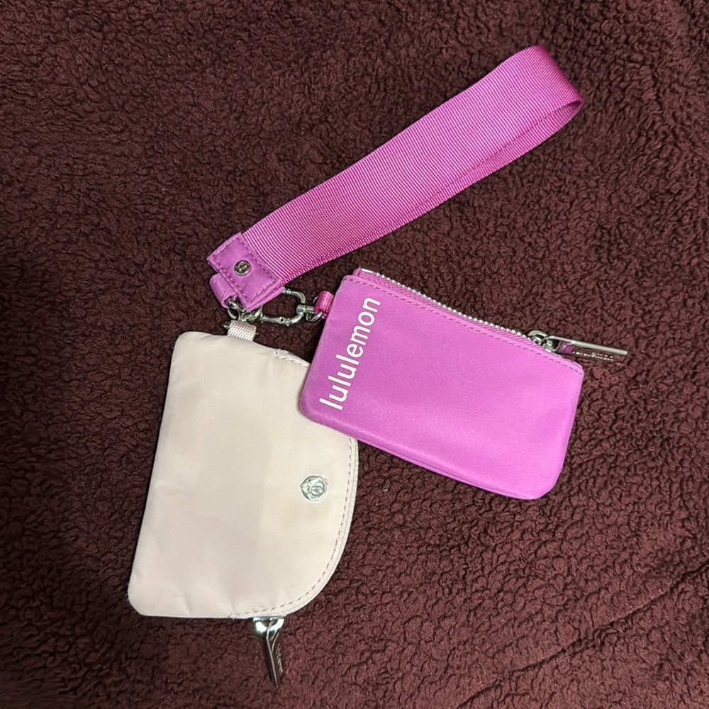 lululemon dual pouch wristlet